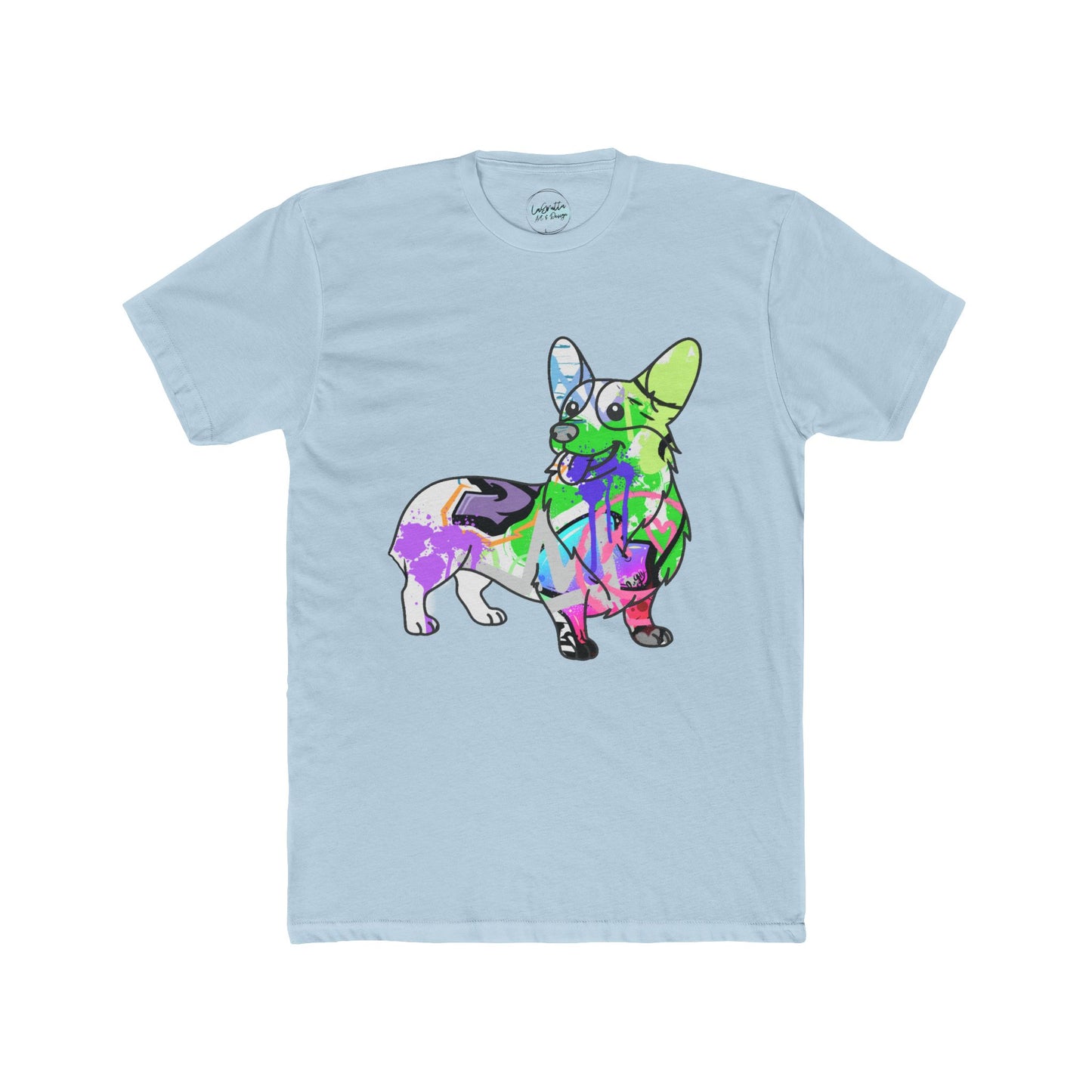 Corgi T-Shirt | Graffiti Graphic Tee