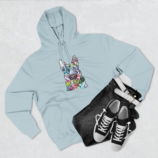 Unisex Hoodie | Graffiti German Shepherd Street Art Design