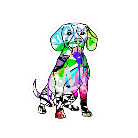 Stickers Beagle Dog Graffiti Street Art
