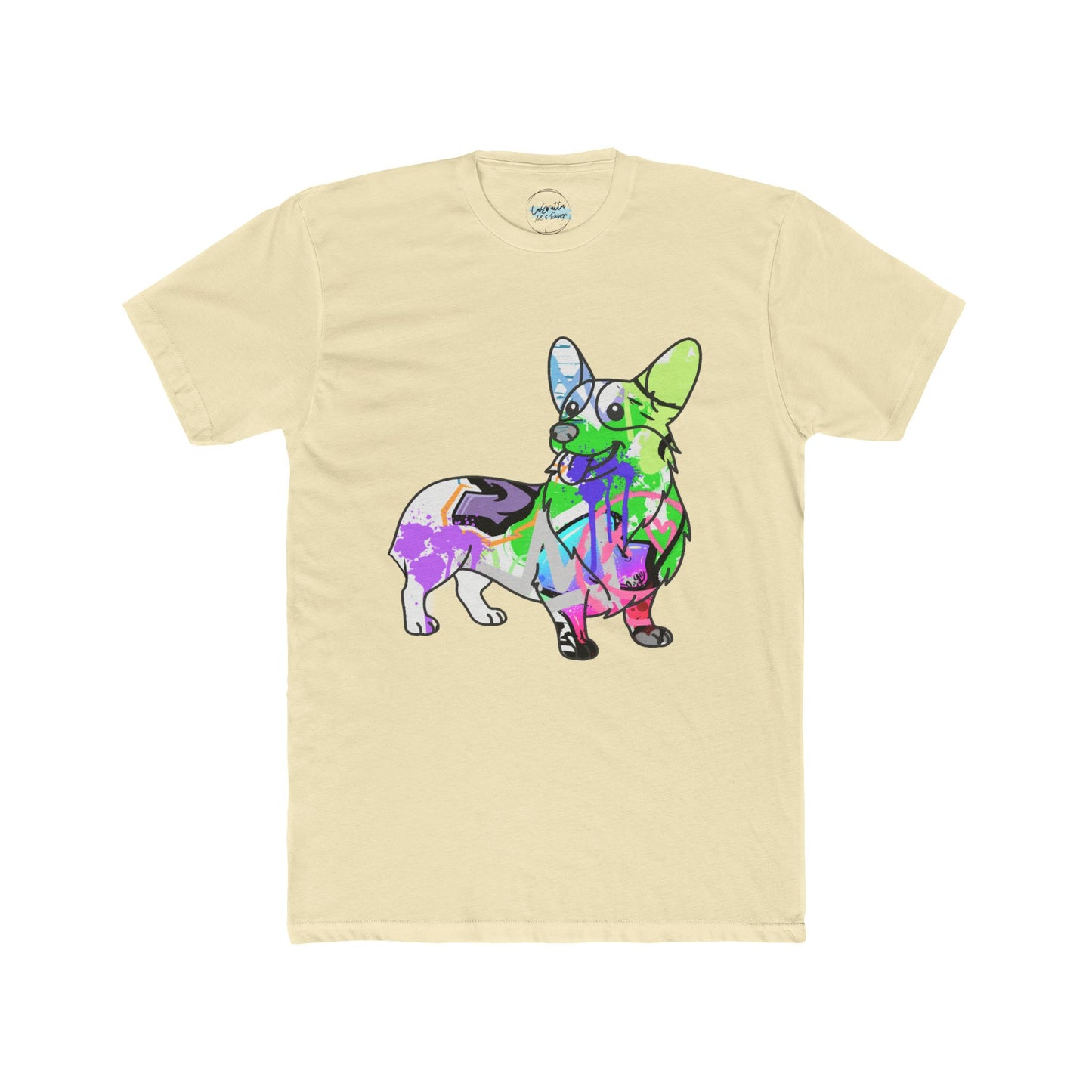 Corgi T-Shirt | Graffiti Graphic Tee