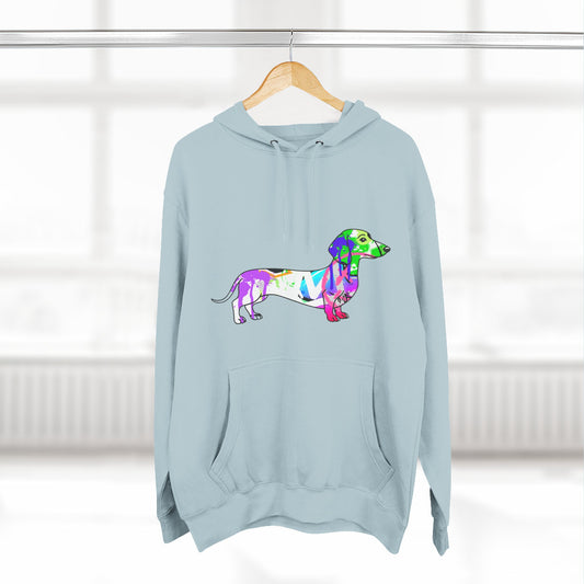 Unisex Hoodie | Graffiti Dachshund Art Design