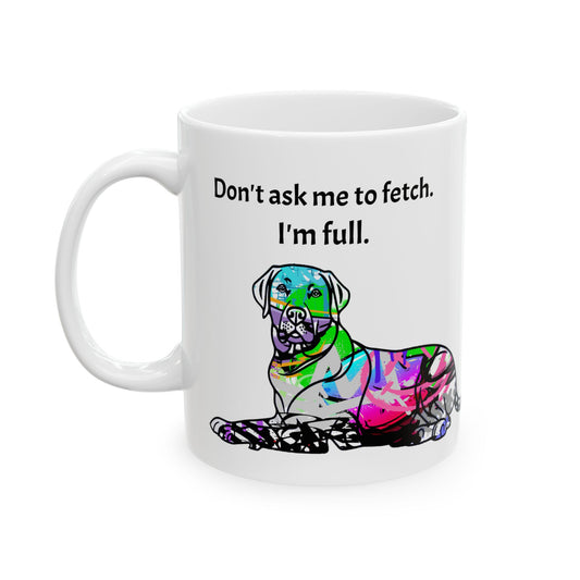 English Bulldog dog image on ceramic mug showcasing a stylish and practical design for pet lovers