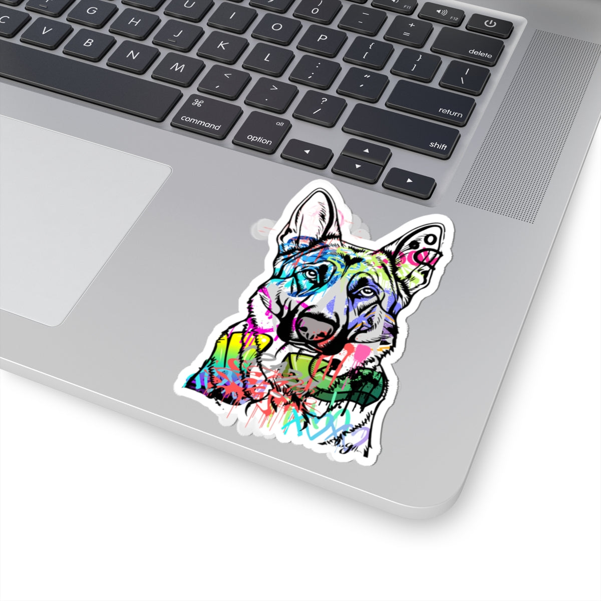 German Shepherd Kiss-Cut Stickers