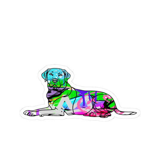Pitbull Street Art Graffiti Stickers
