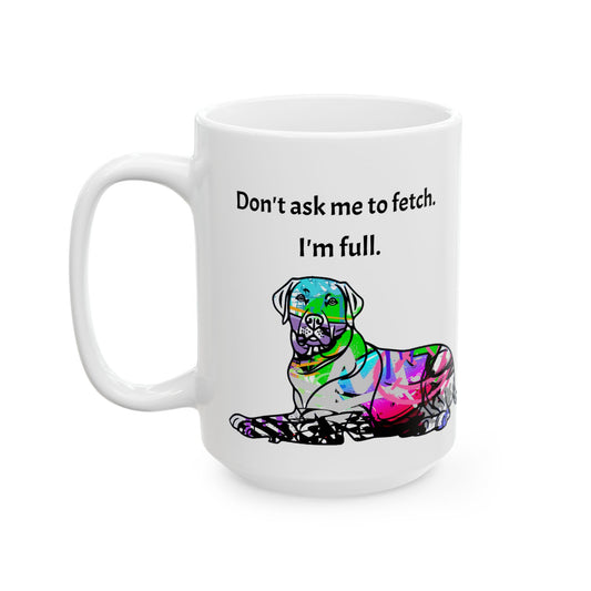 English Bulldog dog image on ceramic mug showcasing a stylish and practical design for pet lovers