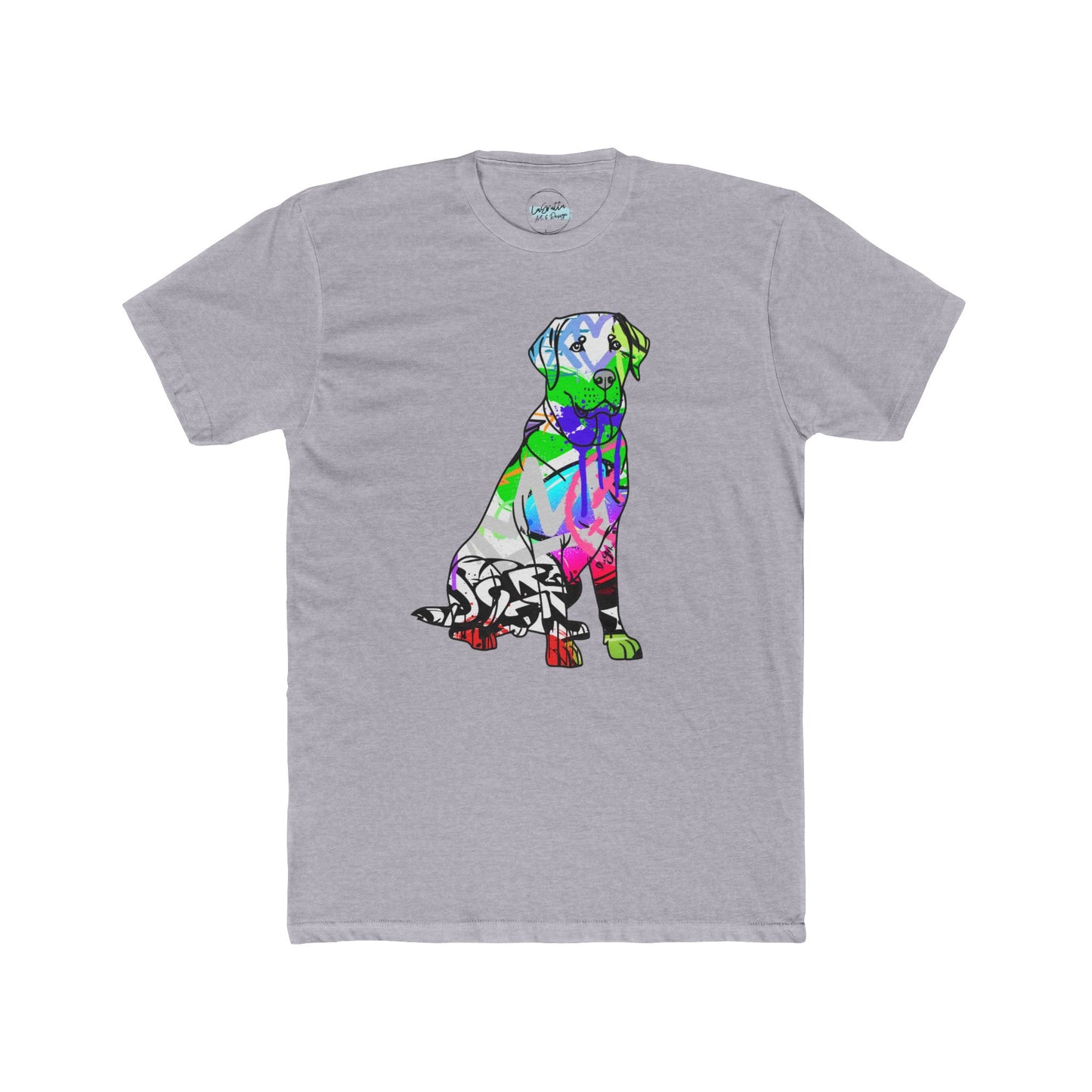T-Shirt  American Labrador | Graffiti Street Art Illustration