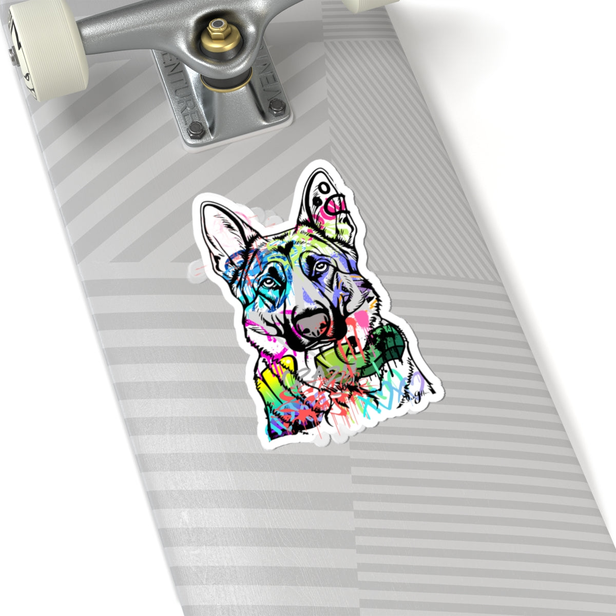 German Shepherd Kiss-Cut Stickers