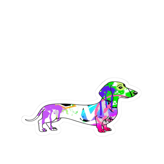 Dachshund Kiss-Cut Stickers