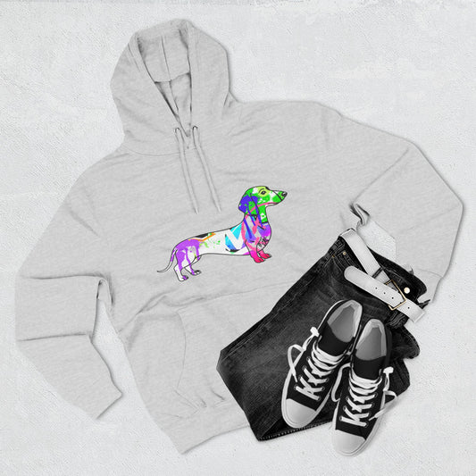 Unisex Hoodie | Graffiti Dachshund Art Design