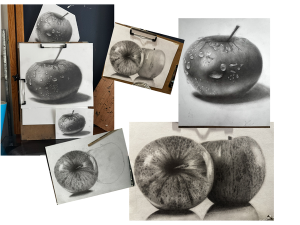 Apple Progressions/Sketches